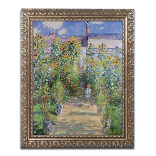 Vault W Artwork "The Artist's Garden at Vetheuil" by